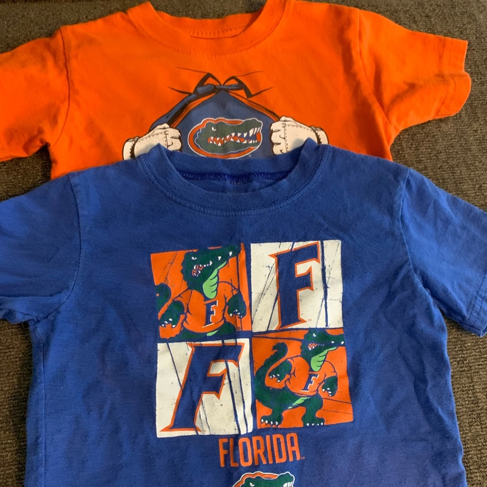 Lot of 2 Florida Gators Shirts Size 2T